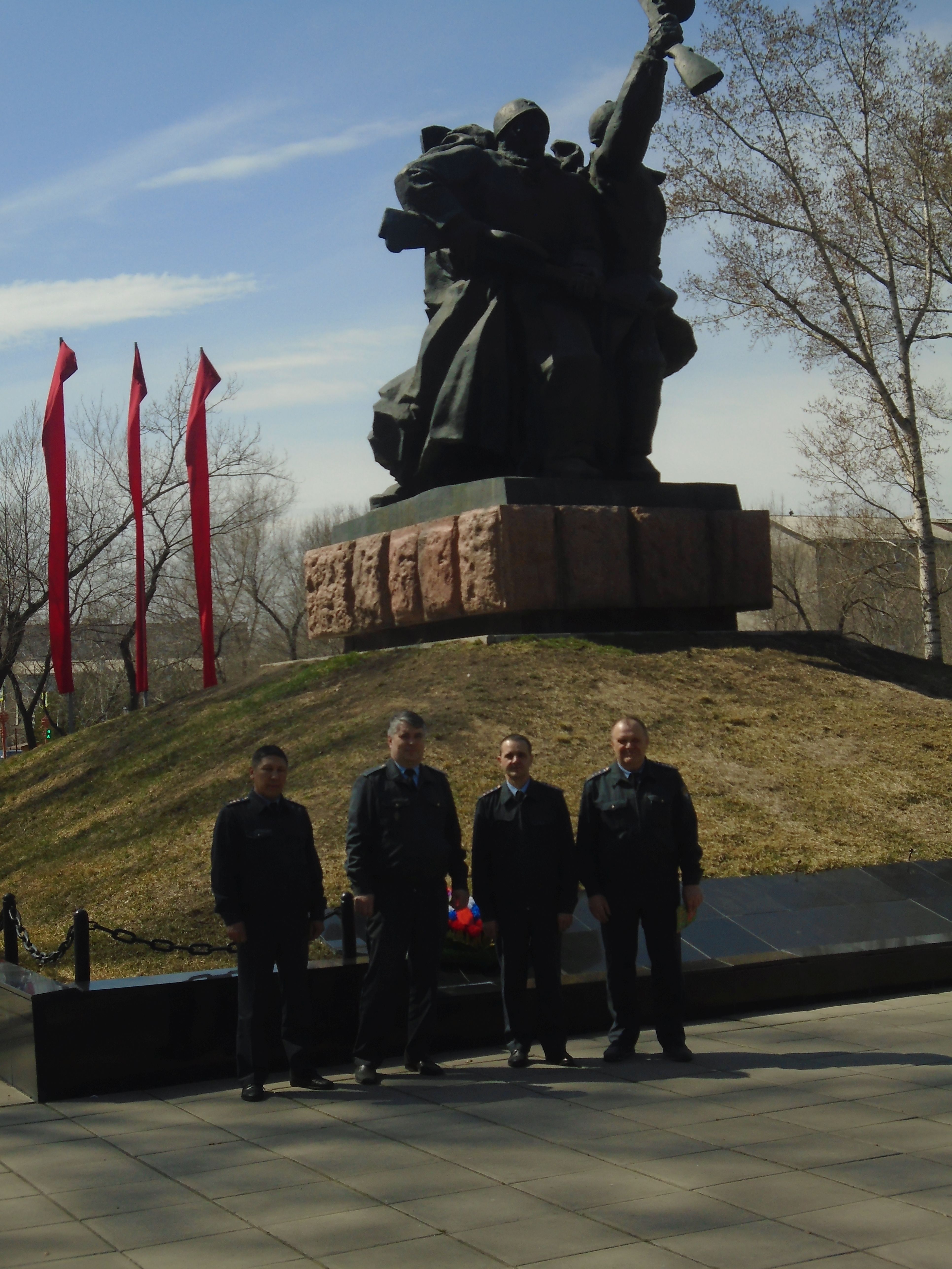 Возложение цветов в Республике Хакасия